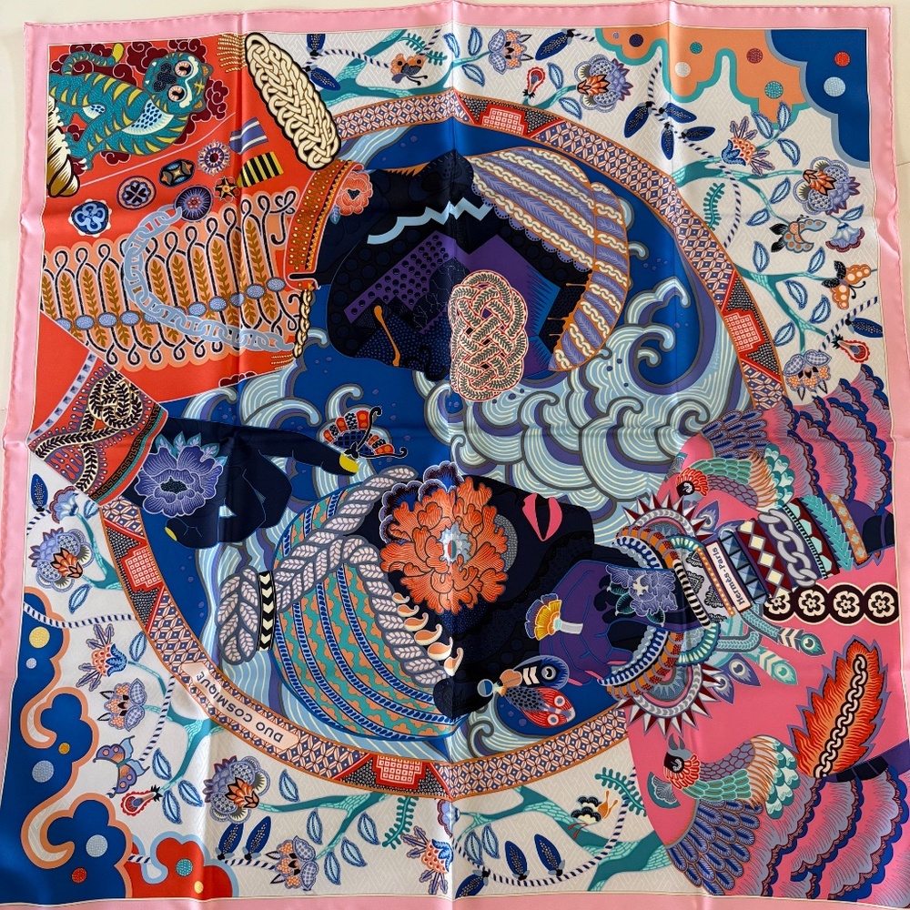 Authentic Hermes Scarf 90 - Picture 3 of 6